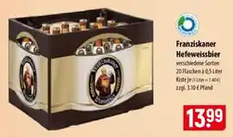 Famila Nord Ost Franziskaner Hefeweissbier Angebot