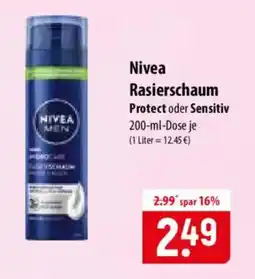Famila Nord Ost Nivea Rasierschaum Angebot