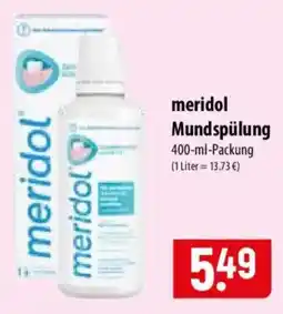 Famila Nord Ost meridol Mundspülung Angebot