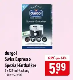 Famila Nord Ost durgol Swiss Espresso Spezial-Entkalker Angebot