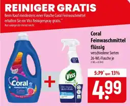 Famila Nord Ost Coral Feinwaschmittel flüssig Angebot
