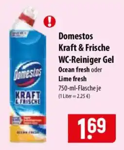 Famila Nord Ost Domestos Kraft & Frische WC-Reiniger Gel Angebot