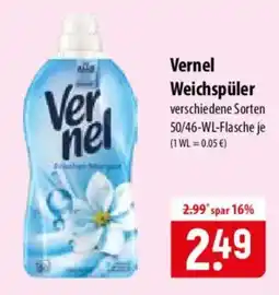 Famila Nord Ost Vernel Weichspüler Angebot