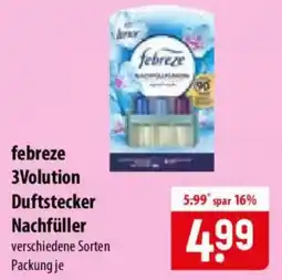 Famila Nord Ost febreze 3Volution Duftstecker Nachfüller Angebot
