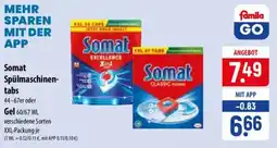 Famila Nord Ost Somat Spülmaschinentabs oder Gel Angebot