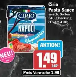 HIT Cirio Pasta Sauce Angebot