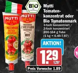 HIT BIO Tomatenkonzentrat oder Bio Tomatenmark Angebot