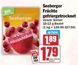 HIT Seeberger Früchte gefriergetrocknet Angebot