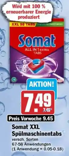 HIT Somat XXL Spülmaschinentabs Angebot