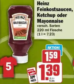 HIT Heinz Feinkostsaucen, Ketchup oder Mayonnaise Angebot