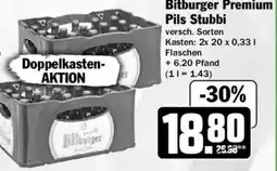 HIT Bitburger Premium Pils Stubbi Angebot