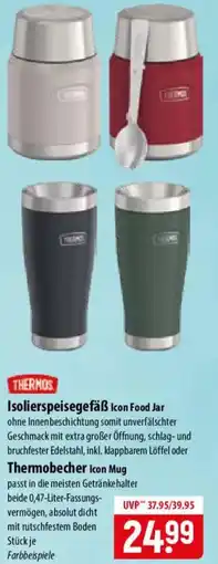 Famila Nord Ost THERMOS Isolierspeisegefäß Icon Food Jar oder Thermobecher Icon Mug Angebot