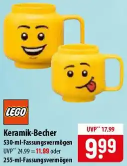 Famila Nord Ost LEGO Keramik-Becher Angebot