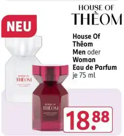 Rossmann House Of Thèom Men oder Woman Eau de Parfum Angebot