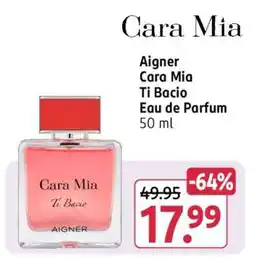 Rossmann Aigner Cara Mia Ti Bacio Eau de Parfum 50 ml Angebot