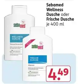Rossmann Sebamed Wellness Dusche oder Frische Dusche Angebot