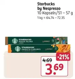 Rossmann Starbucks by Nespresso Angebot