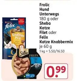 Rossmann Felix Katze Knabbermix Angebot