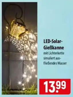 Famila Nord Ost LED-Solar Gießkanne Angebot