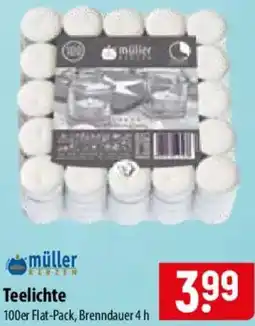 Famila Nord Ost Müller Kerzen Teelichte Angebot