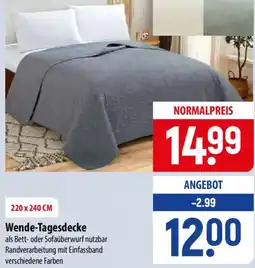 Famila Nord Ost Wende-Tagesdecke Angebot