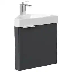 Netto Marken-Discount Gäste WC Eckbadmöbel Delta Slimline Gästebad SoftClose in versch. Ausführungen Angebot