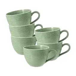 Netto Marken-Discount Seltmann Weiden Kaffeetassen Beat Color Glaze 0,26 l 6er Set Angebot