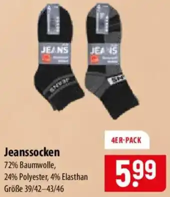 Famila Nord Ost Jeanssocken Angebot