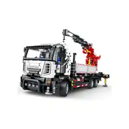 Netto Marken-Discount Reobrix 22011 Kranwagen RC Klemmbaustein Set 2328 Teile ab 14 Angebot