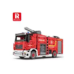 Netto Marken-Discount Reobrix 22008 Feuerwehrfahrzeug RC Klemmbaustein 2888 Teile ab 14 Angebot