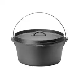 Netto Marken-Discount Garden Pleasure Dutch Oven 7,5L Gusseisen Angebot