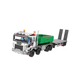 Netto Marken-Discount Reobrix 22021 LKW mit Tieflader RC Klemmbaustein 2950 Teile ab 14 Angebot