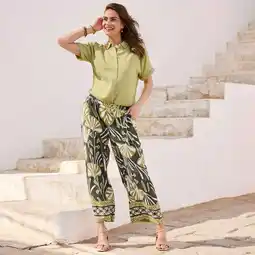 NKD Damen-Hose aus Viskose-Leinen-Mix Angebot
