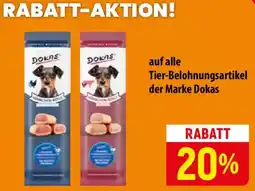 Famila Nord Ost auf alle Tier-Belohnungsartikel der Marke Dokas Angebot