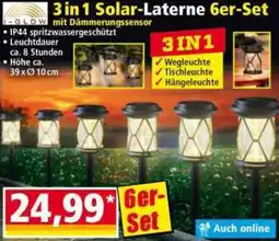 Norma I-GLOW 3 in 1 Solar-Laterne 6er-Set Angebot