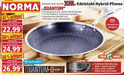 Norma CERAFLON ELITE XXL-Edelstahl-Hybrid-Pfanne QUANTUM Angebot