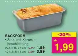 KODi Backform Angebot