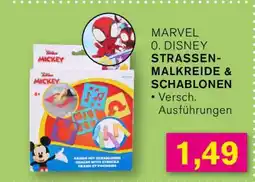 KODi MARVEL o. DISNEY STRASSEN-MALKREIDE & SCHABLONEN Angebot