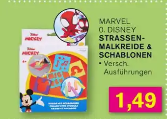 MARVEL o. DISNEY STRASSEN-MALKREIDE & SCHABLONEN