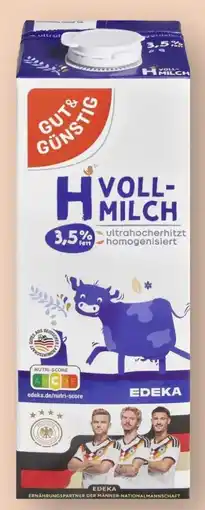 Scheck-in-Center Gut & Günstig Vollmilch Angebot