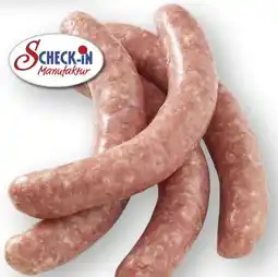 Scheck-in-Center Scheck-in Manufaktur Frische grobe Bratwurst Angebot