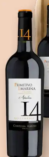 Scheck-in-Center Weingut Contessa Marina Primitivo di 14 Apulien Angebot