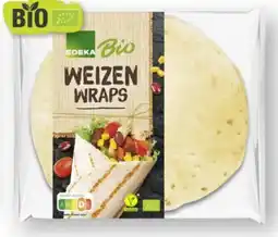 Scheck-in-Center Edeka Bio Weizenwraps Vegan Angebot
