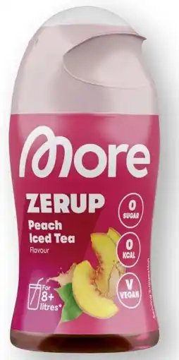 Scheck-in-Center More Nutrition Zerup Angebot