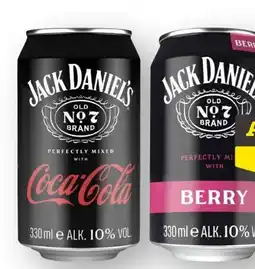 Scheck-in-Center Jack Daniel’s & Coca-Cola Mischgetränk Angebot