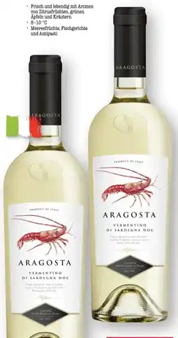 Scheck-in-Center Santa Maria La Palma Aragosta Vermentino di Sardegna Angebot