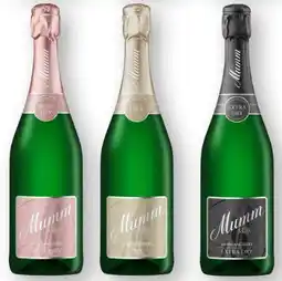 Scheck-in-Center Mumm & Co. Sekt Angebot