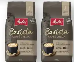 Scheck-in-Center Melitta Barista Caffè Crema Angebot