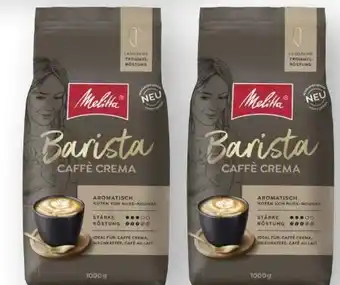 Scheck-in-Center Melitta Barista Caffè Crema Angebot