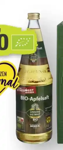 Scheck-in-Center Unsere Heimat Bio Apfelsaft Angebot